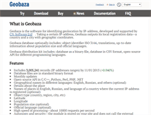Tablet Screenshot of geobaza.ru